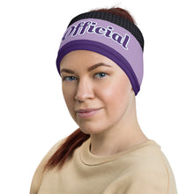 Load image into Gallery viewer, "Purple Power" Neck Gaiter